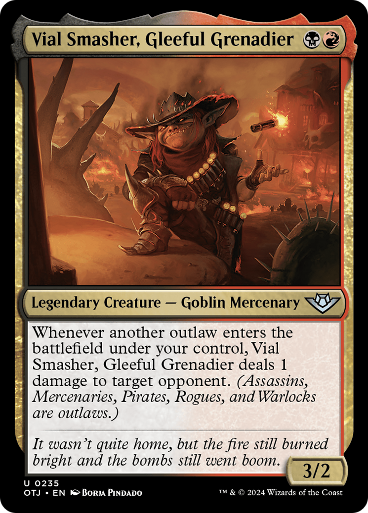 Vial Smasher, Gleeful Grenadier (OTJ) #235 [EN/N] s/o