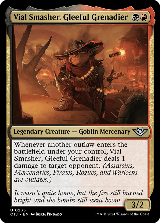 Vial Smasher, Gleeful Grenadier (OTJ) #235 [EN/N] s/o