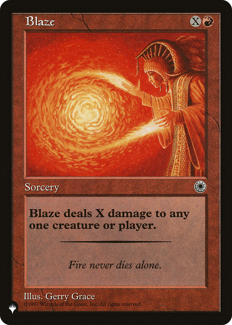 Blaze (PLST) #POR-118 [EN/N]