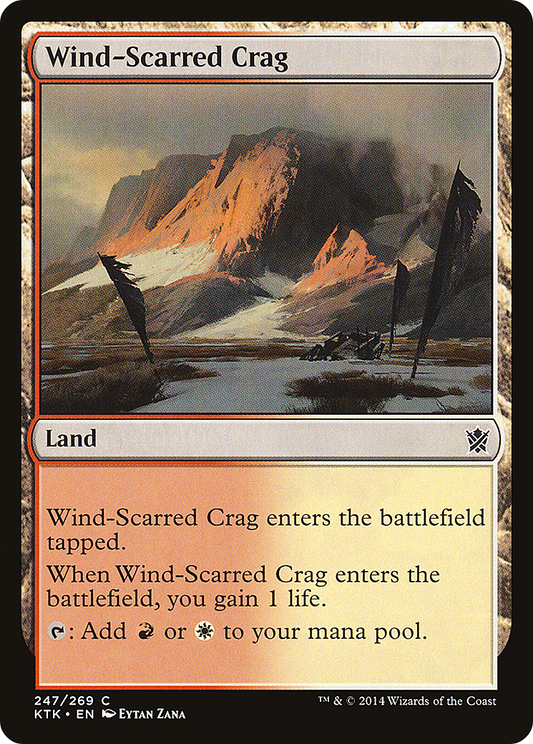 Wind-Scarred Crag (KTK) #247 [EN/N]