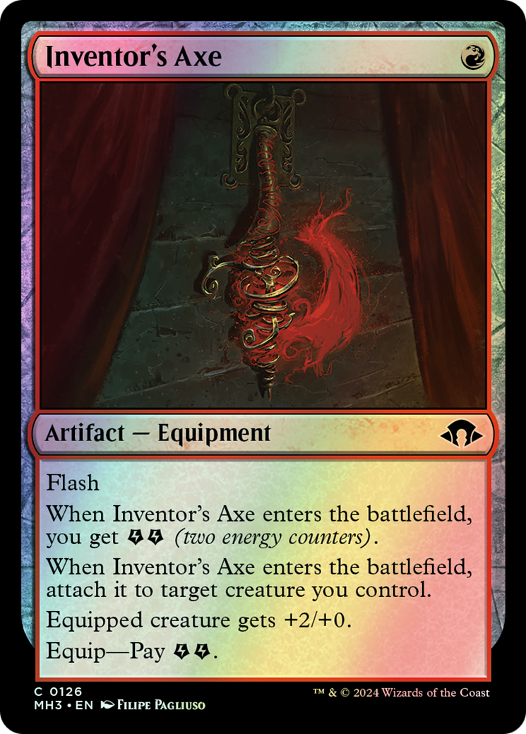 Inventor's Axe (MH3) #126 [EN/F]