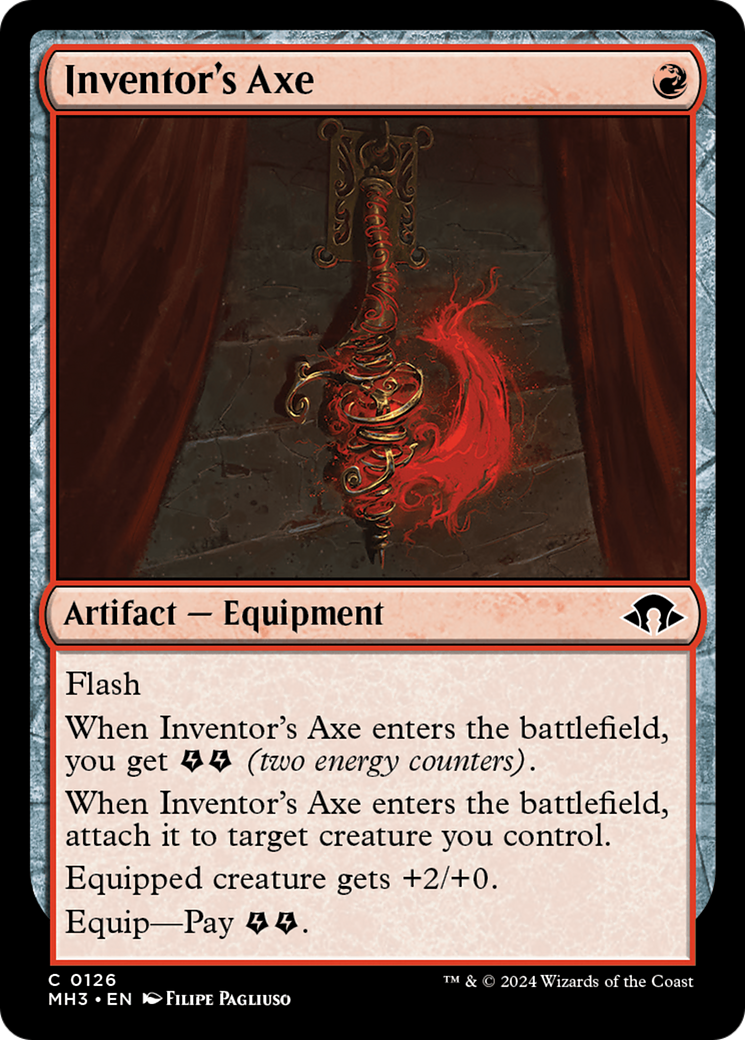 Inventor's Axe (MH3) #126 [EN/N] s/o