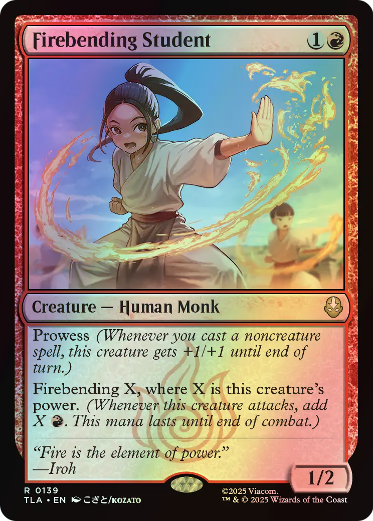 Firebending Student (TLA) #139 [EN/F]