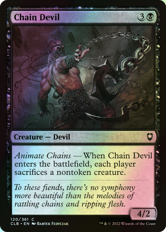 Chain Devil (CLB) #120 [EN/F] s/o
