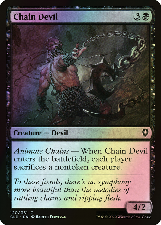 Chain Devil (CLB) #120 [EN/F] s/o