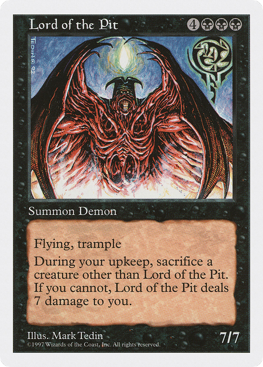 Lord of the Pit (5ED) #174 [EN/N]