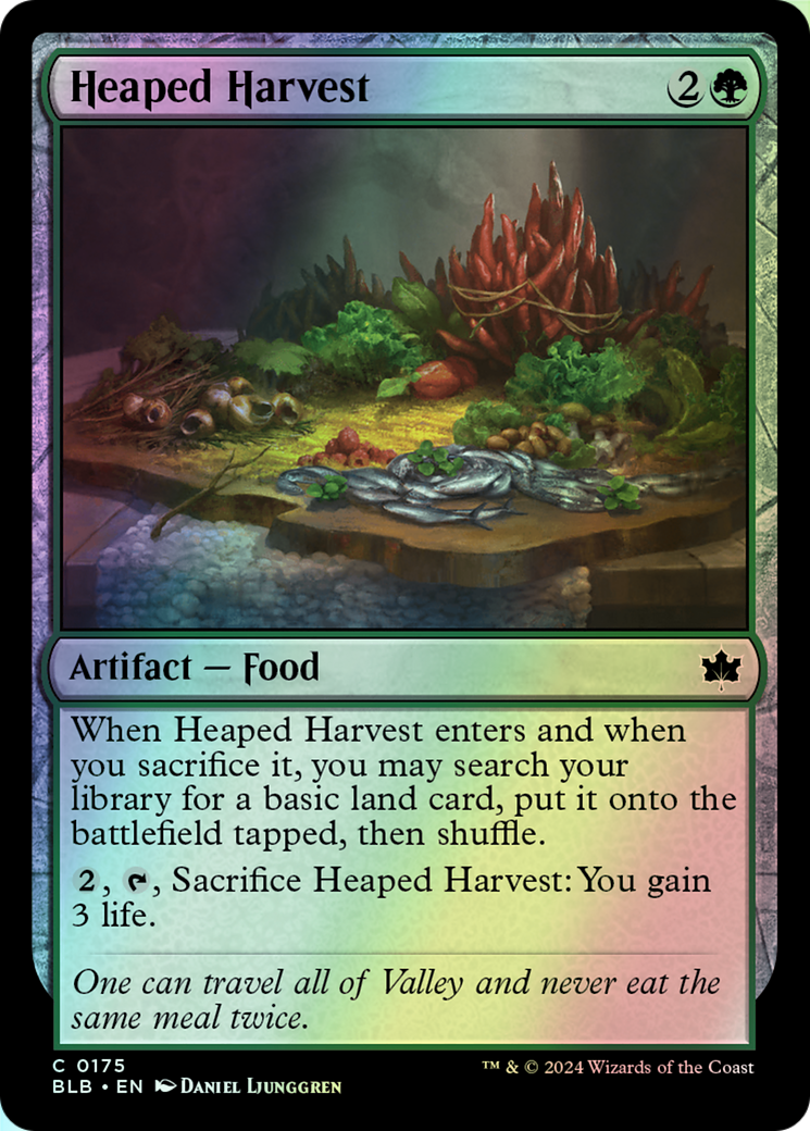 Heaped Harvest (BLB) #175 [EN/F] s/o