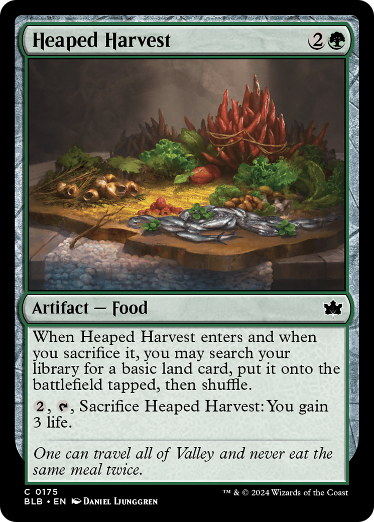 Heaped Harvest (BLB) #175 [EN/N] s/o