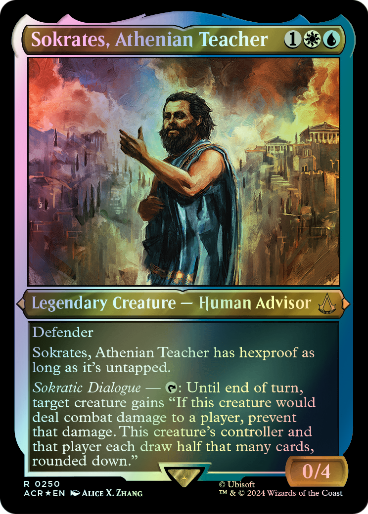 Sokrates, Athenian Teacher (ACR) #250 [EN/E] s/o