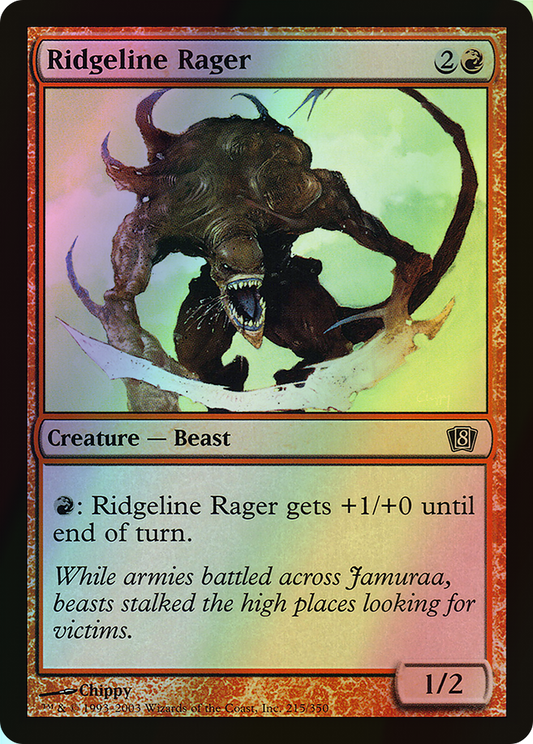 Ridgeline Rager (8ED) #215★ [EN/F]