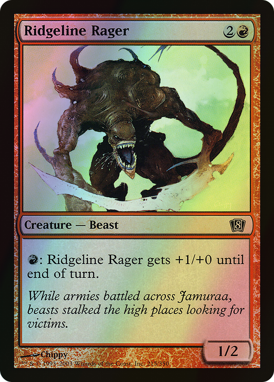 Ridgeline Rager (8ED) #215★ [EN/F]
