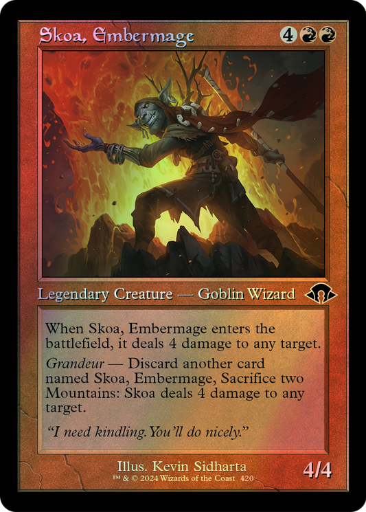 Skoa, Embermage (MH3) #420 [EN/F] s/o