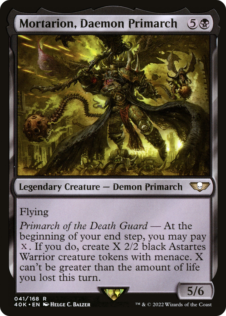 Mortarion, Daemon Primarch (40K) #41 [EN/N]