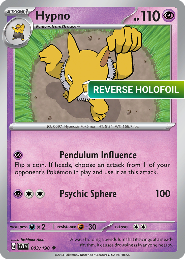 Hypno (SVI) #83 [EN/R] s/o