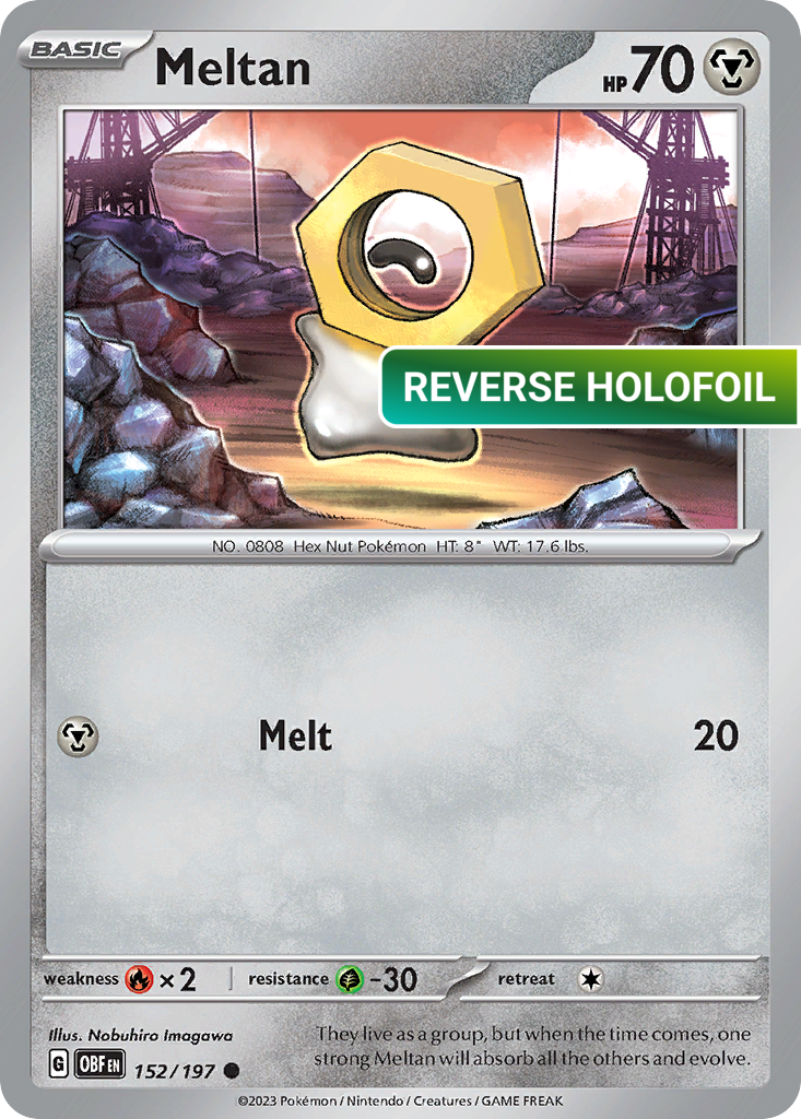 Meltan (OBF) #152 [EN/R] s/o