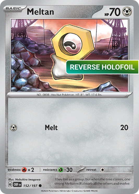 Meltan (OBF) #152 [EN/R] s/o