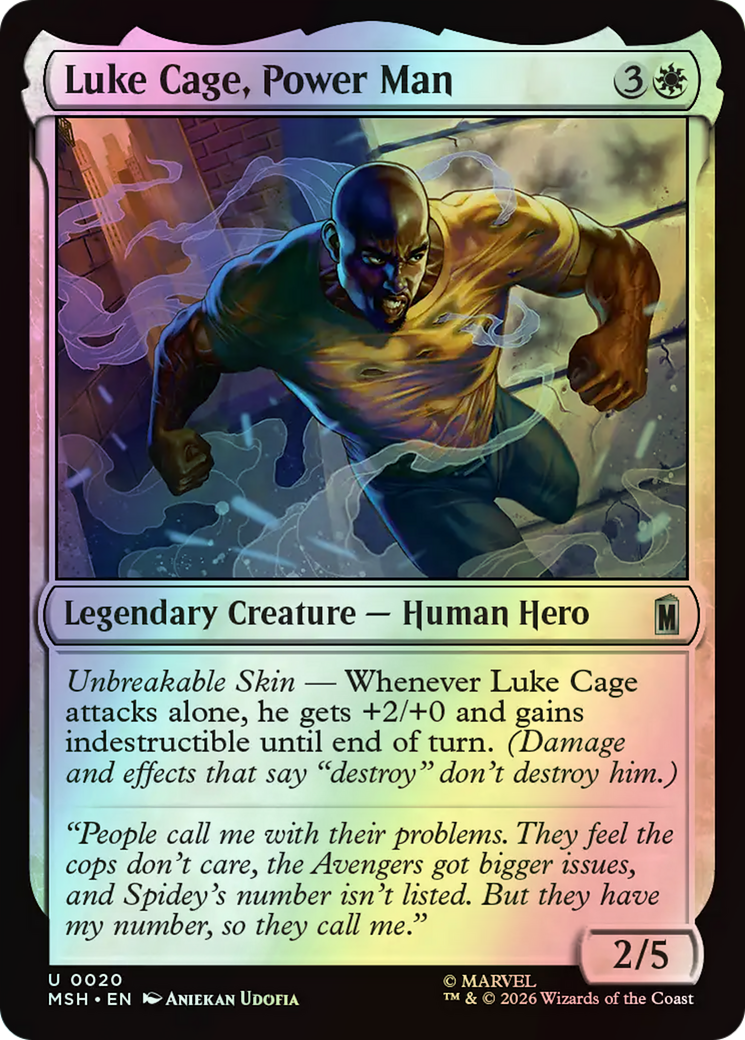 Luke Cage, Power Man (MSH) #20 [EN/F]