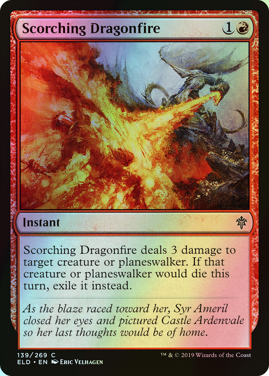 Scorching Dragonfire (ELD) #139 [EN/F]