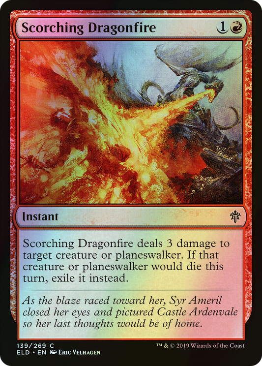 Scorching Dragonfire (ELD) #139 [EN/F]