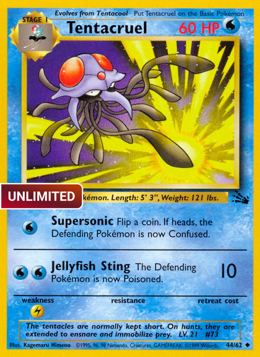 Tentacruel (FO) #44 [EN/U] s/o