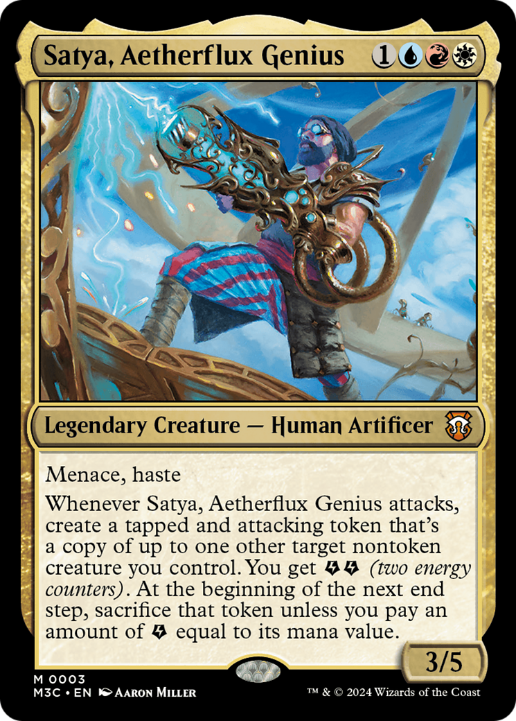 Satya, Aetherflux Genius (M3C) #3 [EN/N] s/o