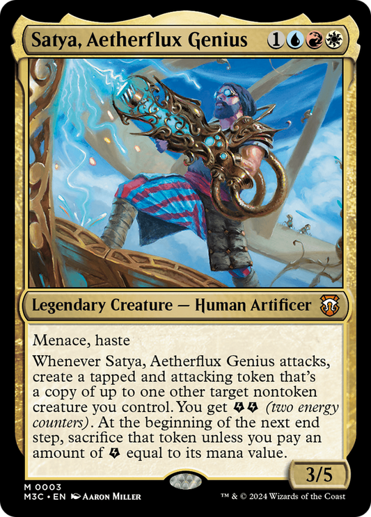 Satya, Aetherflux Genius (M3C) #3 [EN/N] s/o
