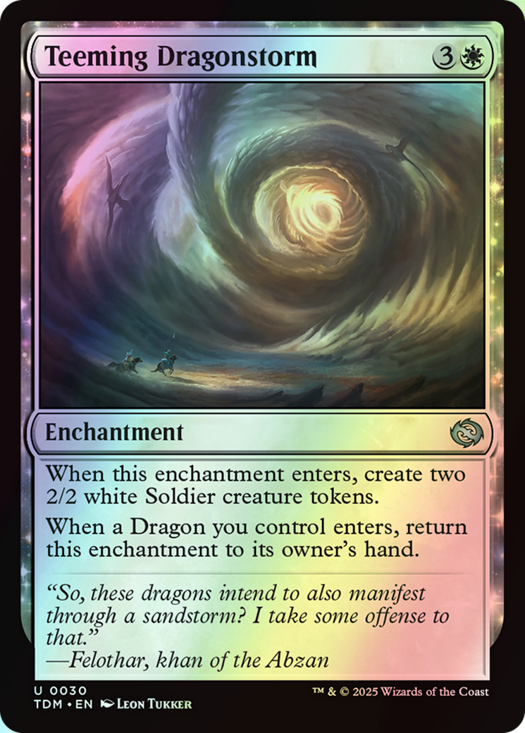 Teeming Dragonstorm (TDM) #30 [EN/F]