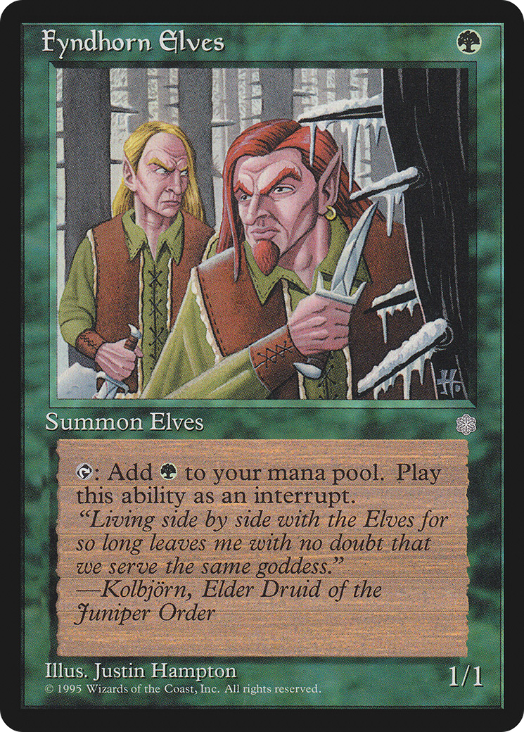 Fyndhorn Elves (ICE) #244 [EN/N]