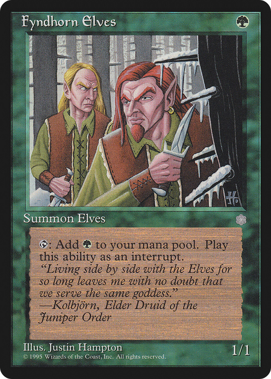 Fyndhorn Elves (ICE) #244 [EN/N]
