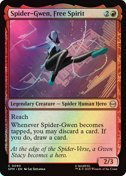 Spider-Gwen, Free Spirit (SPM) #90 [EN/F]