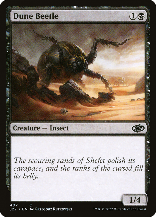 Dune Beetle (J22) #407 [EN/N]