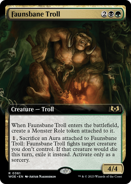 Faunsbane Troll (WOE) #361 [EN/N]