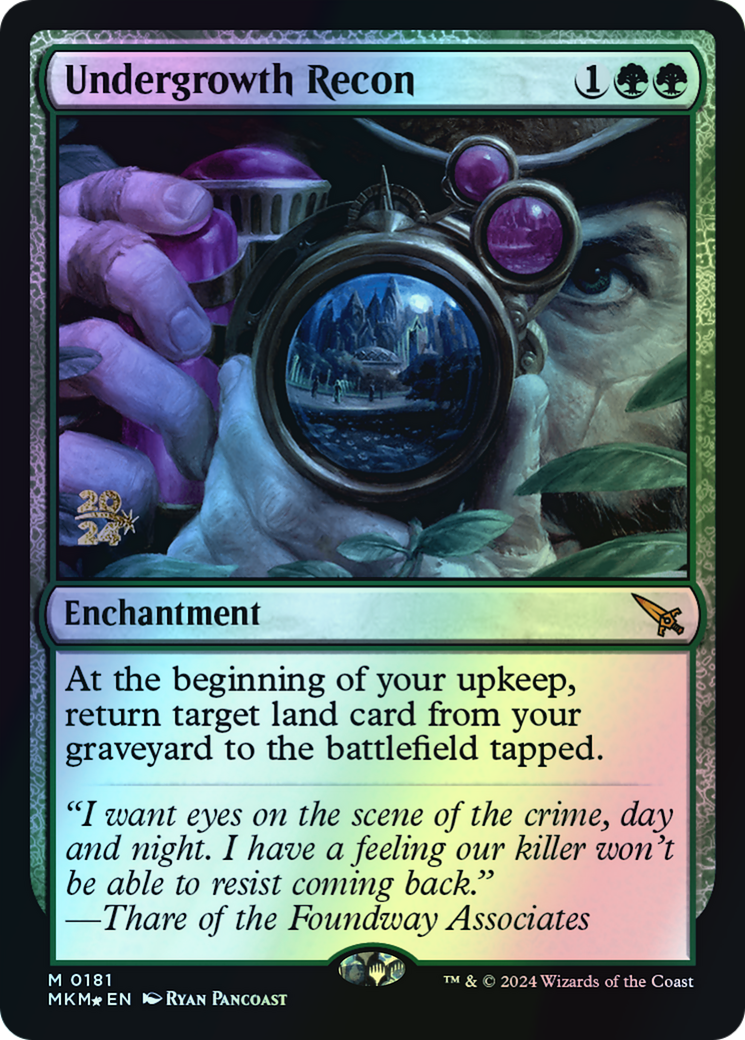 Undergrowth Recon (PMKM) #181s [EN/F]