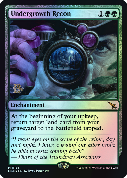 Undergrowth Recon (PMKM) #181s [EN/F]