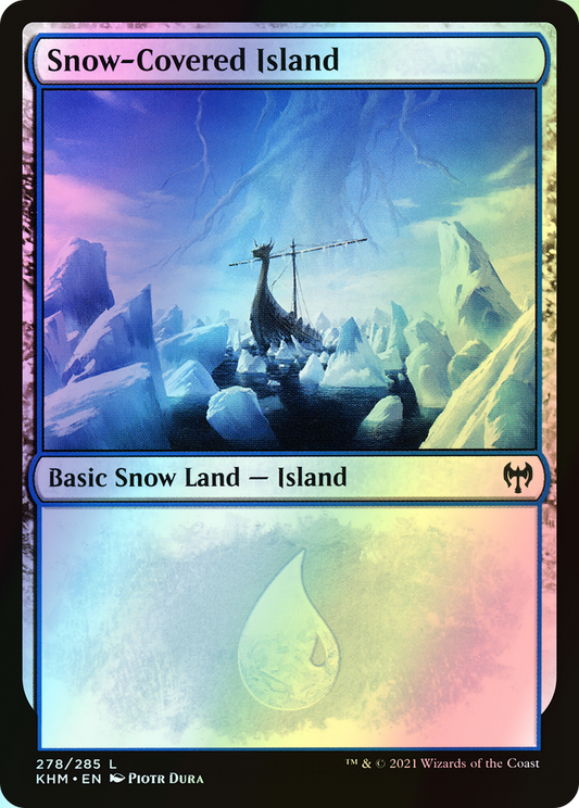 Snow-Covered Island (KHM) #278 [EN/F] s/o
