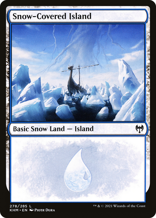 Snow-Covered Island (KHM) #278 [EN/N] s/o