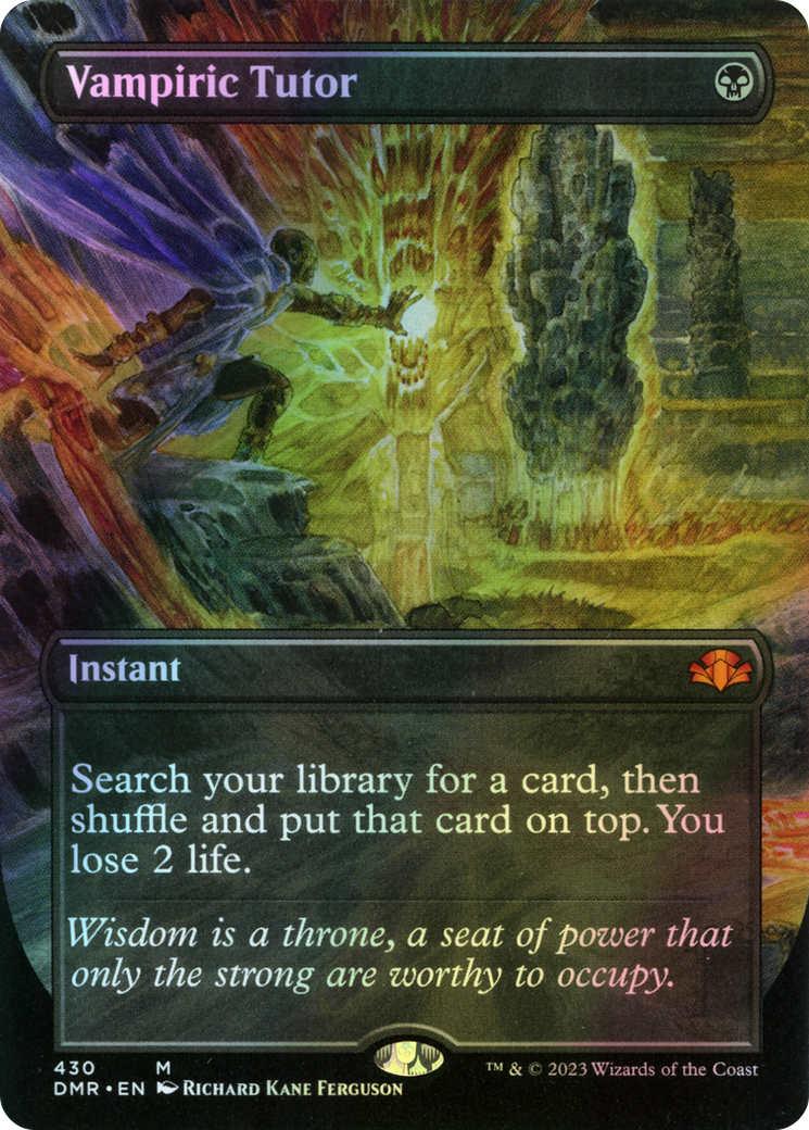 Vampiric Tutor (DMR) #430 [EN/F]