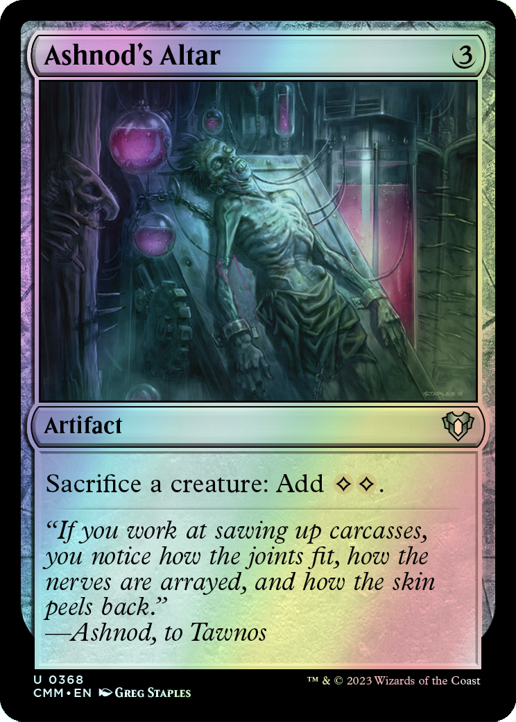 Ashnod's Altar (CMM) #368 [EN/F] s/o