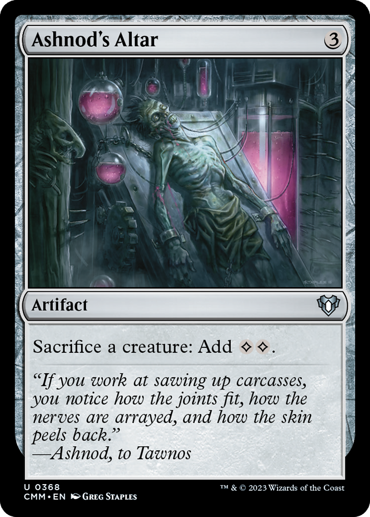 Ashnod's Altar (CMM) #368 [EN/N]