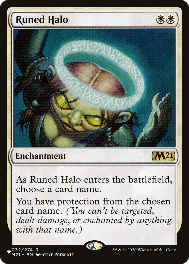 Runed Halo (PLST) #M21-32 [EN/N]