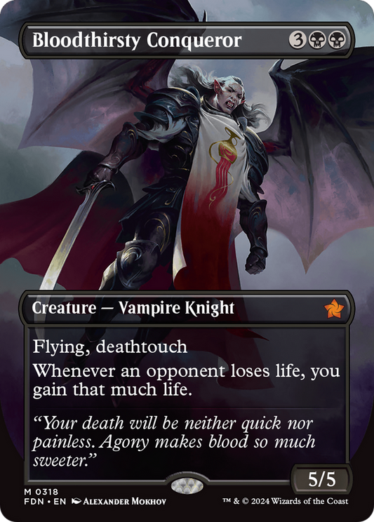 Bloodthirsty Conqueror (FDN) #318 [EN/N] s/o