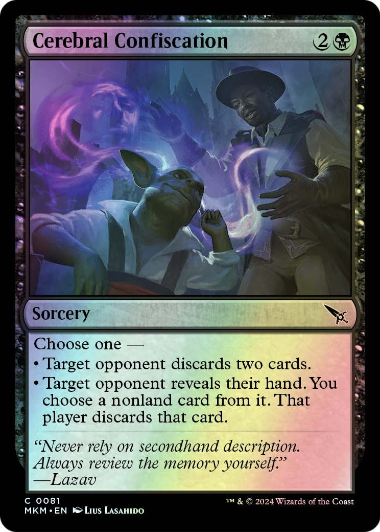 Cerebral Confiscation (MKM) #81 [EN/F]