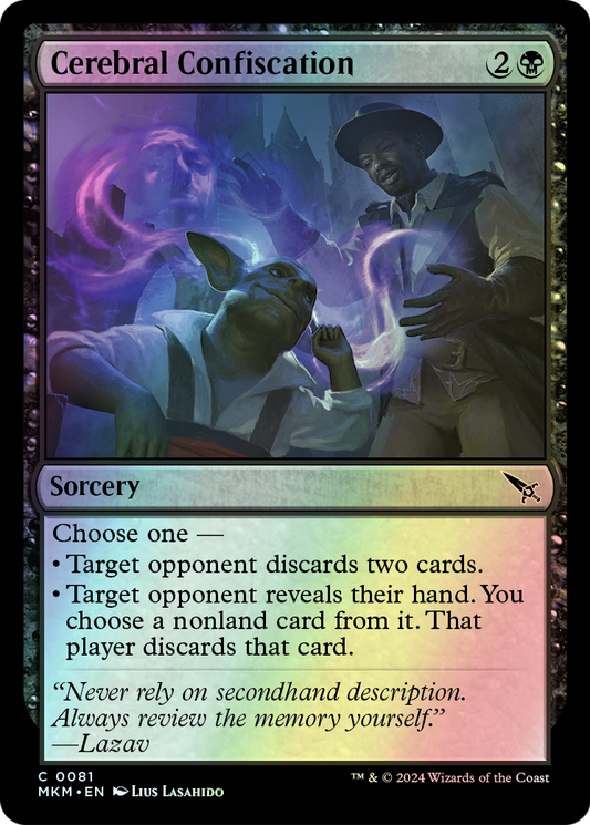 Cerebral Confiscation (MKM) #81 [EN/F]