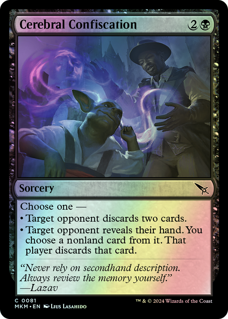 Cerebral Confiscation (MKM) #81 [EN/F]