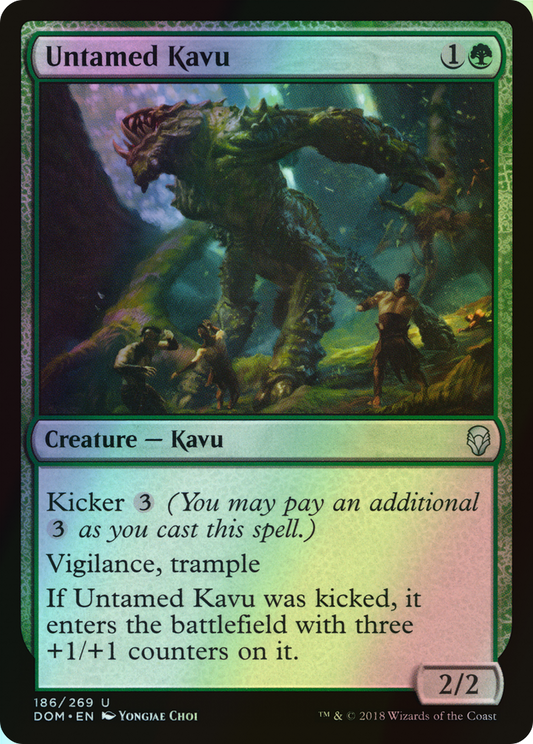Untamed Kavu (DOM) #186 [EN/F]
