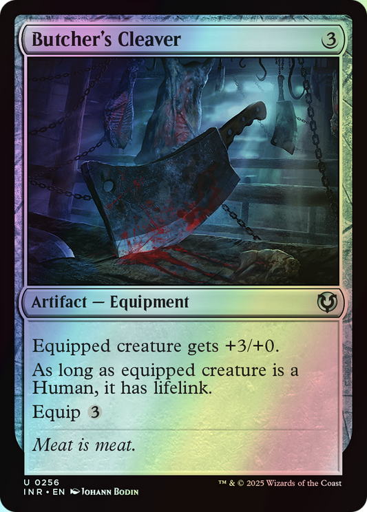 Butcher's Cleaver (INR) #256 [EN/F] s/o