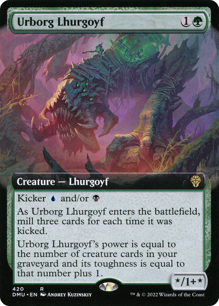 Urborg Lhurgoyf (DMU) #420 [EN/N]
