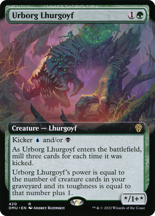 Urborg Lhurgoyf (DMU) #420 [EN/N]