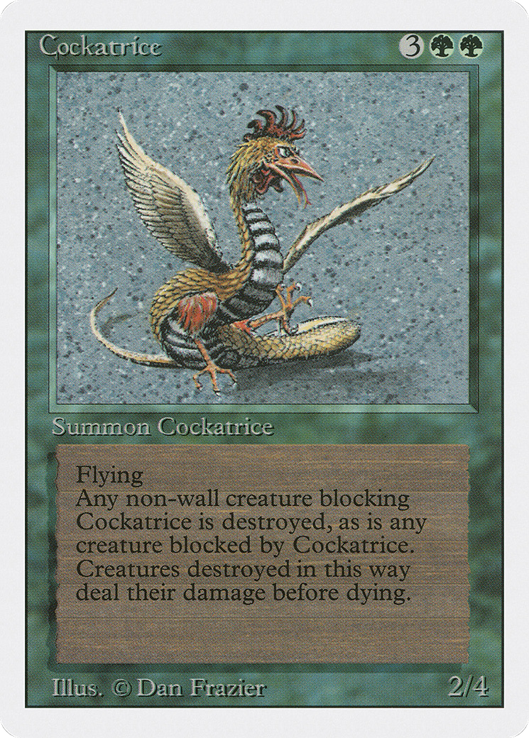 Cockatrice (3ED) #189 [EN/N]