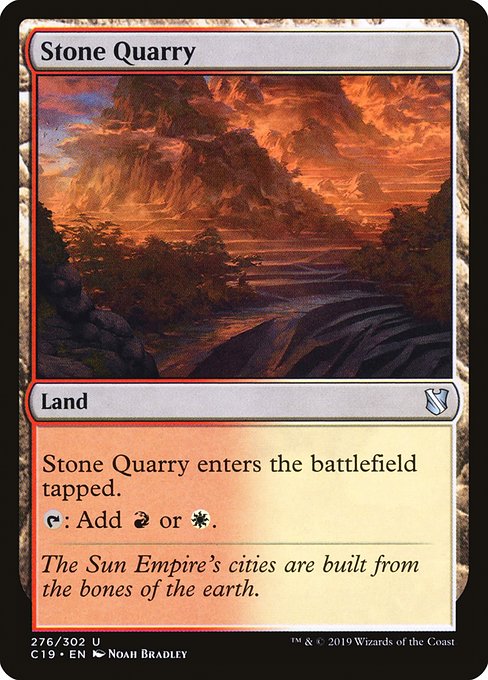 Stone Quarry (C19) #276 [EN/N] s/o